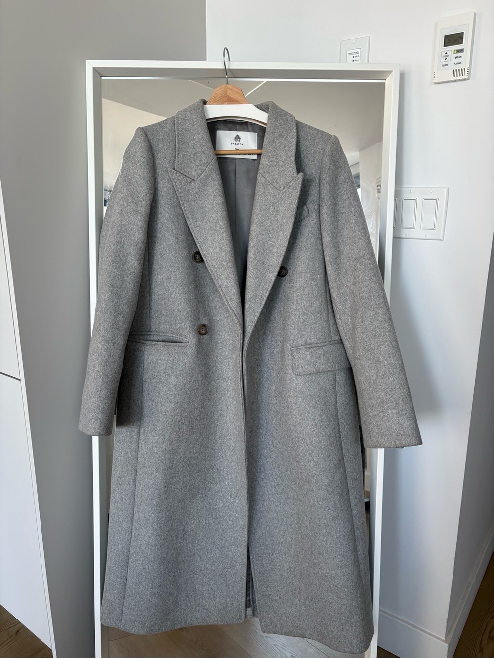 Wool and Cashemere Coat - BABATON